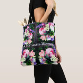 幸運な女 トートバッグ (クローズアップ)