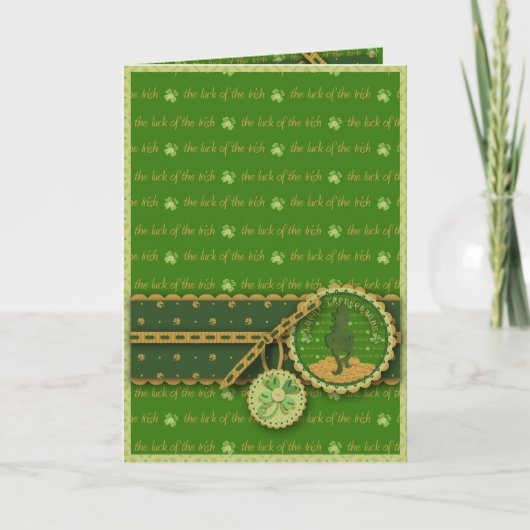 幸運な小妖精カード シーズンカード (正面)