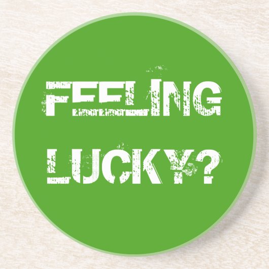 幸運な感じることか。 コースター (正面)