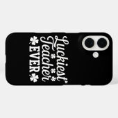 幸運な教師 セントパトリックデーのお祝い Case-Mate iPhoneケース (裏面 (横))