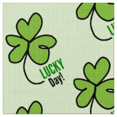 幸運な日 ファブリック (クローズアップ)