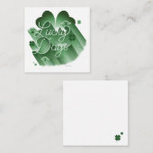 幸運な日/文房具のメッセージカード ノートカード (正面/裏面)