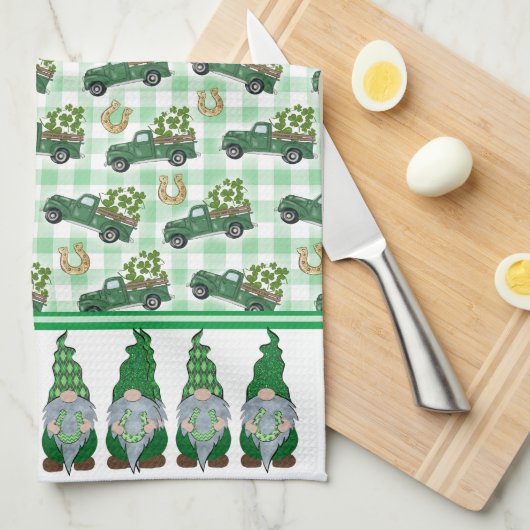 幸運な格言 キッチンタオル (四つ折り)