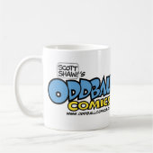 幸運な漫画のマグ コーヒーマグカップ (左)