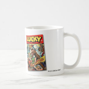 幸運な漫画のマグ コーヒーマグカップ