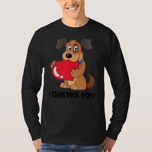 幸運な犬の動物の救助を私はあなたを騙す Tシャツ (正面)