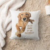 幸運な犬の寄せ集め枕を塗る クッション (ブランケット)