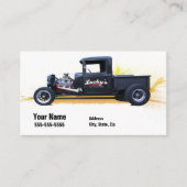 幸運な犬 名刺 (正面)