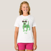 幸運な犬 Tシャツ (正面フル)