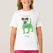 幸運な犬 Tシャツ (正面)
