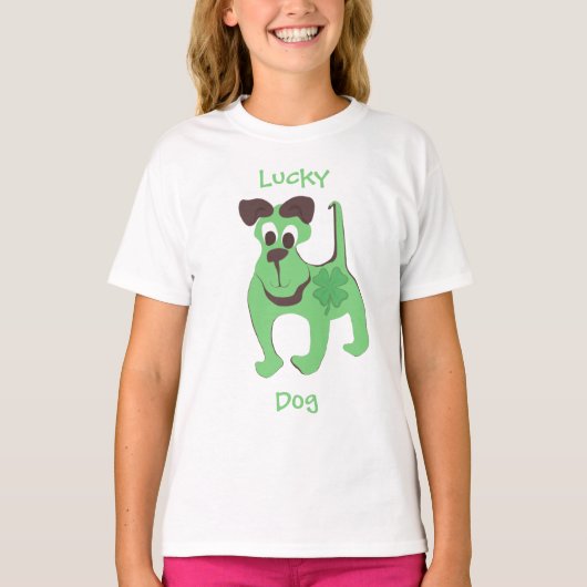 幸運な犬 Tシャツ (正面)