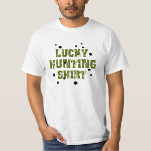 幸運な狩りのワイシャツ Tシャツ