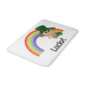 幸運な猿の小妖精 バスマット (アングル)