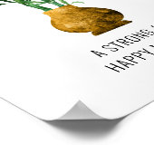 幸運な竹の強い幸せな結婚 ポスター (角)