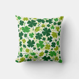 幸運な花のクローバー クッション