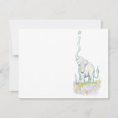 幸運な象 招待状 (正面)