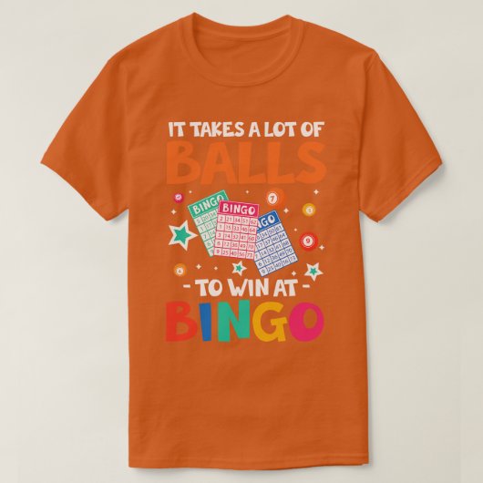 幸運な贈り物を手に入れるには多くの賭博が必要 Tシャツ (デザイン正面)