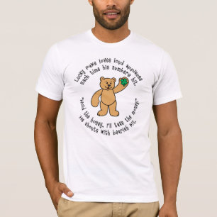 幸運な足のTシャツ Tシャツ