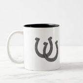 幸運な蹄鉄 ツートーンマグカップ (左)