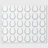 幸運な蹄鉄 ラッピングペーパー (フラット)