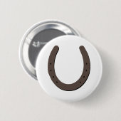 幸運な蹄鉄 缶バッジ (正面&裏面)