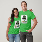 幸運な透析技師が漂白されたSt patricks Tシャツ (ユニセックス)