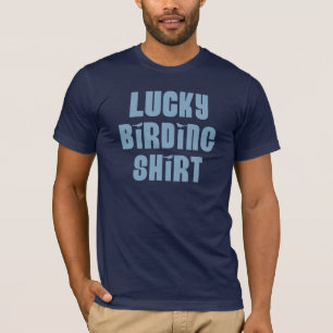 幸運な野鳥観察のワイシャツ Tシャツ