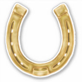 幸運な金ゴールド シール (正面)