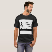幸運な釣り Tシャツ (正面フル)