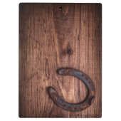 幸運な馬蹄形 クリップボード (裏面)