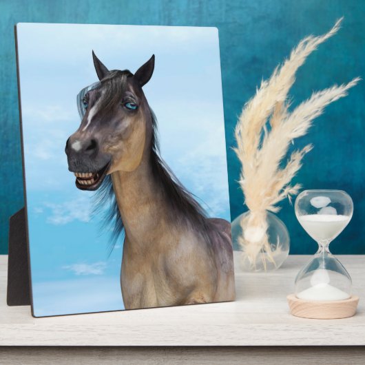 幸運な馬 フォトプラーク (側面)