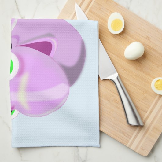 幸運な魚 –  キッチンタオル (四つ折り)