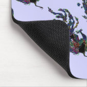 幸運な鳥 マウスパッド (コーナー)