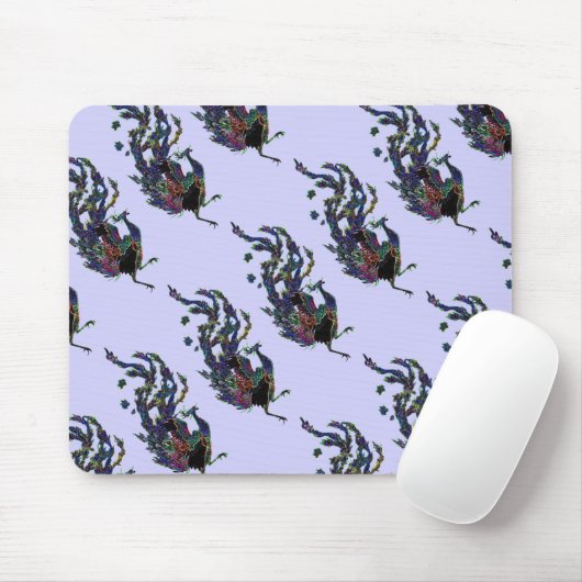 幸運な鳥 マウスパッド (マウス)