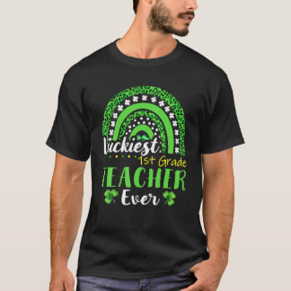 幸運な1年生の先生 セントパトリックデー R Tシャツ