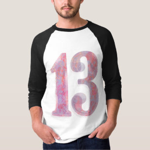 幸運な13 Tシャツ