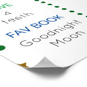 幸運な2回目の誕生日マイルストーンのポスター ポスター (角)