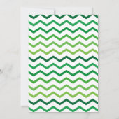 幸運な2回目の誕生日 招待状 (裏面)