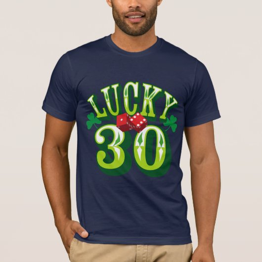 幸運な30 (リントLicker)ティー Tシャツ (正面)