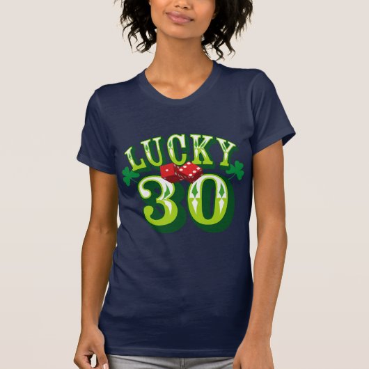 幸運な30 (Cootieの女王の)ティー Tシャツ (正面)