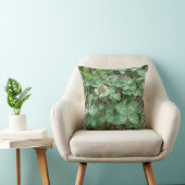 幸運な4つの葉のクローバーのシャムロックの緑の装飾用クッション クッション (椅子)