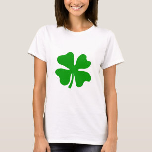 幸運な4つの葉のクローバー St patty's day Tシャツ