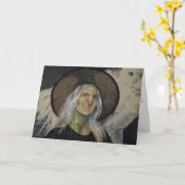 幸運な7 カード (黄色い花)