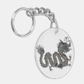 幸運な(占星術の)十二宮図のドラゴン|のkeychain キーホルダー (正面左)