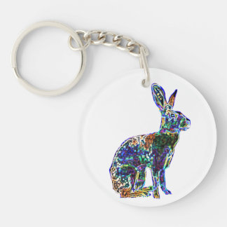 幸運な(占星術の)十二宮図のノウサギ|のkeychain キーホルダー