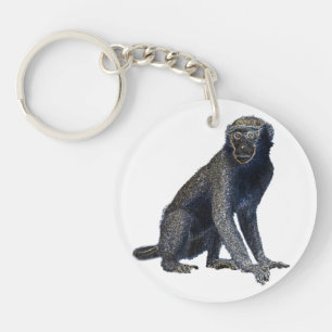 幸運な(占星術の)十二宮図猿 のkeychain キーホルダー