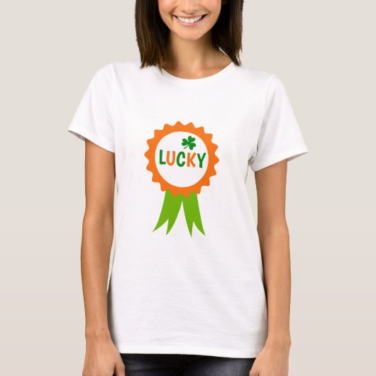 幸運な Tシャツ (正面)