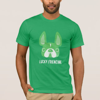 幸運なFrenchie Tシャツ