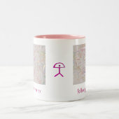 幸運なIndaloのソナタのマグ ツートーンマグカップ (中央)