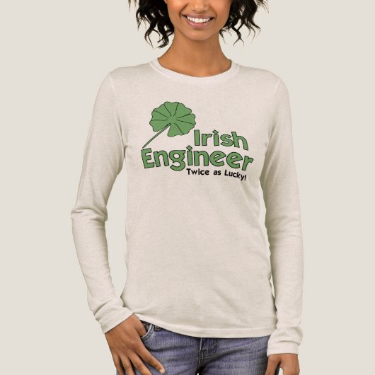 幸運なTシャツの2倍 トライブレンドＴシャツ (正面)